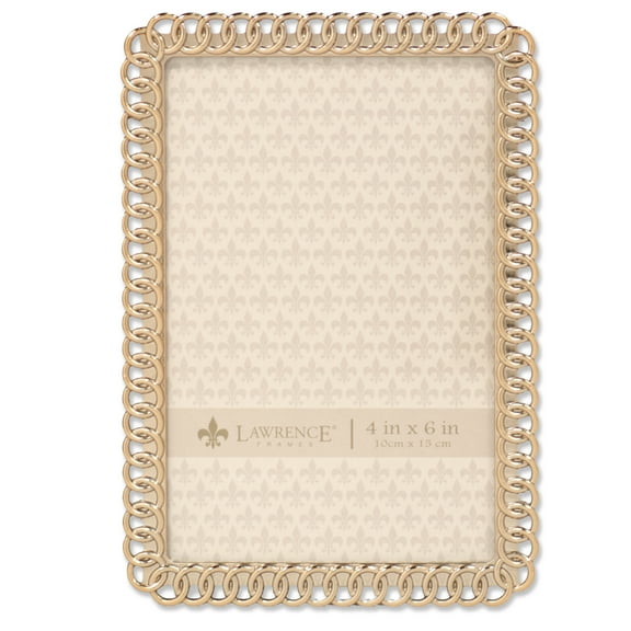 Lawrence Frames Eternity Rings Gold Metal Picture Frames, Multiple Sizes