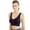 Black, variant on LYMAYTER Women Female Bra High Impact Zip Front Closure Sports Bras Underwear Support for Women Running Yoga S-3XL