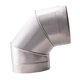thumbnail image 5 of Conector de tubo de codo de estufa de 90 degree, accesorio de chimenea de codo, resistente al óxido para ventilación de cocina, tubo adaptador de conducto Identificación 20cm, 5 of 8