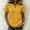 Yellow women v neck t shirt a1, variant on SSZMDLB Women V Neck T-Shirts Short Sleeve Solid Casual Basic Tee Beach Summer Tops Fashion Scoop Neck Comfy Vacation Outfits Workout Clothes, Navy 2XL
