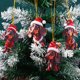 thumbnail image 4 of 10 figuras colgantes navideñas de perros salchicha para decorar el árbol de Navidad y el hogar., 4 of 7