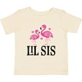 thumbnail image 3 of Inktastic Little Sister Girls Lil Sis Flamingo Girls Baby T-Shirt, 3 of 5