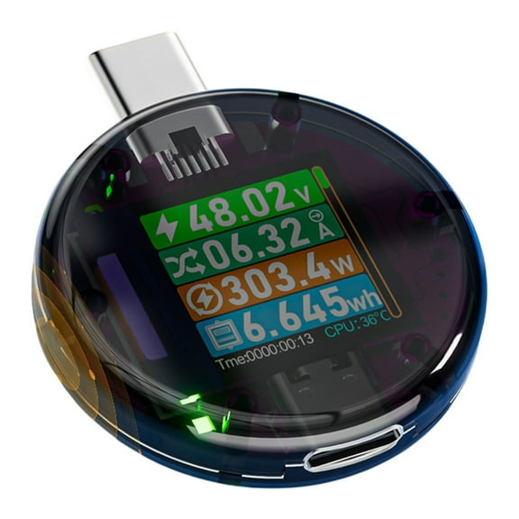 48V Tester PD Detector Digital Voltage and Current Meter