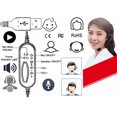 thumbnail image 4 of Labymos Call Center Headset With Microphone Over-Head Single-Sided Headphone USB Corded with Adjustable Microphone Mute, 4 of 8