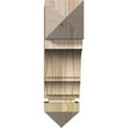 thumbnail image 2 of Ekena Millwork 4"W x 14"D x 14"H Balboa Arts & Crafts Rough Sawn Bracket, Douglas Fir, 2 of 4
