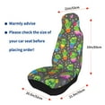 thumbnail image 4 of Xecao Cactus In Pots Print Car Seat Cover in That Fits Most Cars, Vans, SUVs, and Trucks., 4 of 7