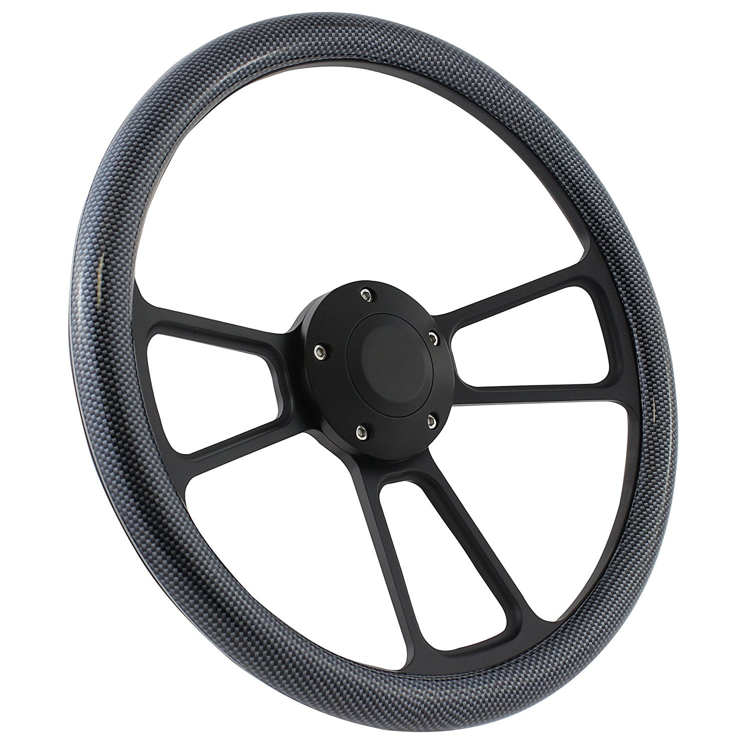 7891 FORD Bronco Fullsize Steering Wheel Kit 14" Black Muscle