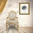 thumbnail image 3 of Stellar Design Studio 15x18 Gold Ornate Wood Framed with Double Matting Museum Art Print Titled - BandW Indoor Plant II, 3 of 4