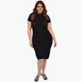 thumbnail image 1 of Vestido tejido Roman Fashion modelo 21329 unitalla negro, 1 of 4