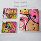thumbnail image 5 of Comida de dibujos animados Juego de funda nórdica King Size,Juego de ropa de cama postre de frutas para, 5 of 8