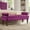 Violet, variant on Solid Wood Frame Bench | Perfect for Getting Dressed in Bedroom or Adding to Den | Ensures Sturdy and Long - lasting Performance