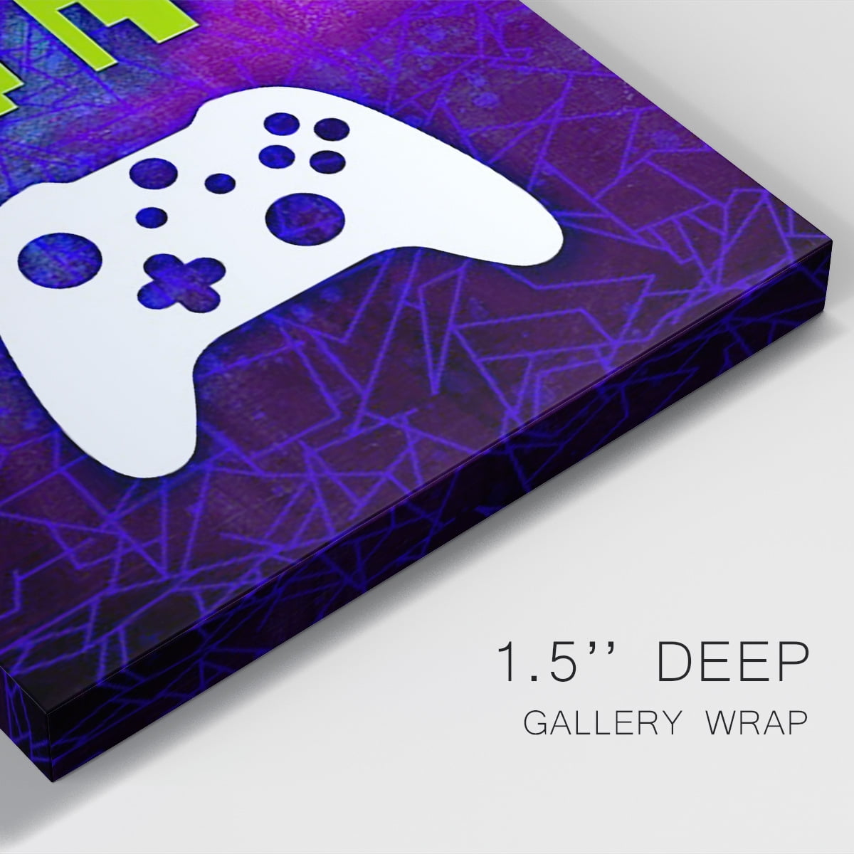 It's Game On II Premium Gallery Wrapped Canvas - Ready to Hang