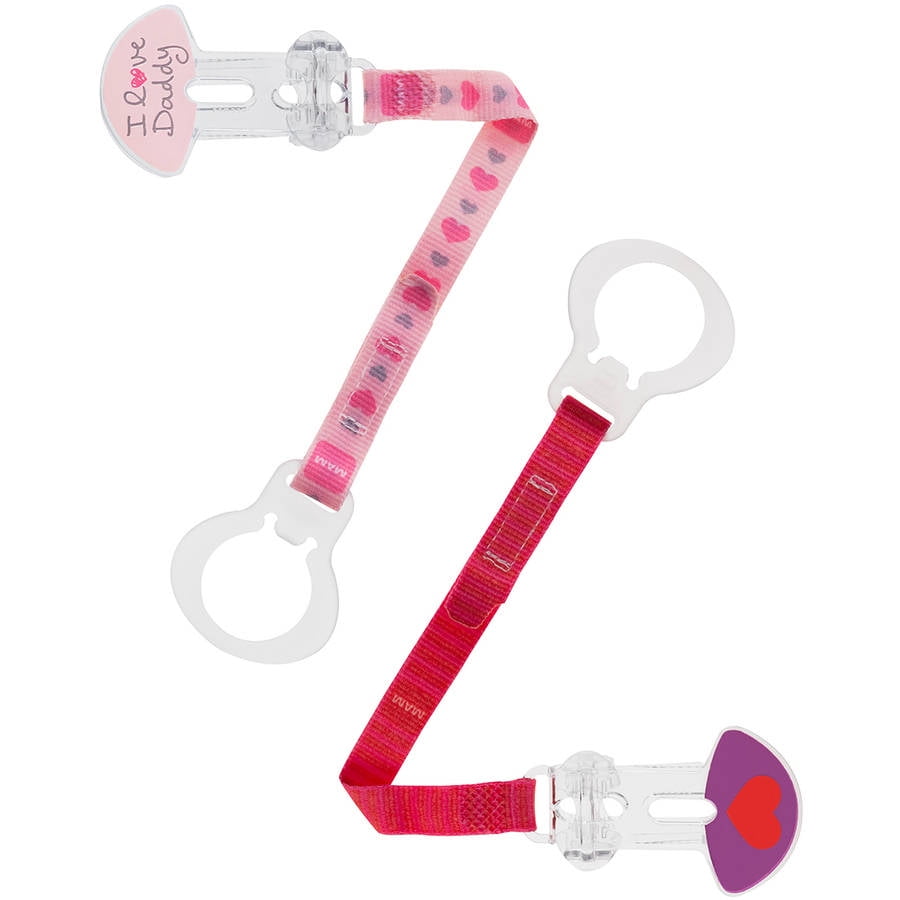 Dummy//soother Clip Strap Girl Boy Baby without mam