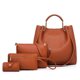 thumbnail image 1 of LHSHID 4 pcs/set Shoulder Bags Bucket Totes Handbags Crossbody Bags for women Polyester Single Fashion Solid Soft Versatile women bag, 1 of 6