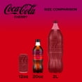 thumbnail image 5 of Coca-Cola Zero Sugar Cherry Soda Pop Bottle, 20 fl oz, 5 of 15