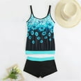 thumbnail image 4 of Weiqiqre Tummy Control Swimsuits for Women Tankini Swimsuits Tummy Control Flowy Swimwear Two Piece Bathing Suits Swim Tank Top with Boyshorts, 4 of 6