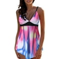 thumbnail image 5 of CAICJ98 Swimsuit Women Women's Ruffle Trim Underwire Ruched Bikini Set Bathing Suits 2 Piece Swimsuit Pink,L, 5 of 5