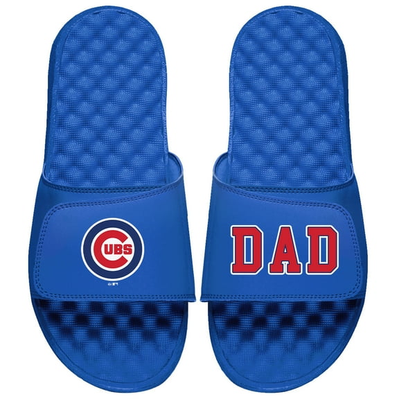 Men's ISlide Royal Chicago Cubs Dad Slide Sandals