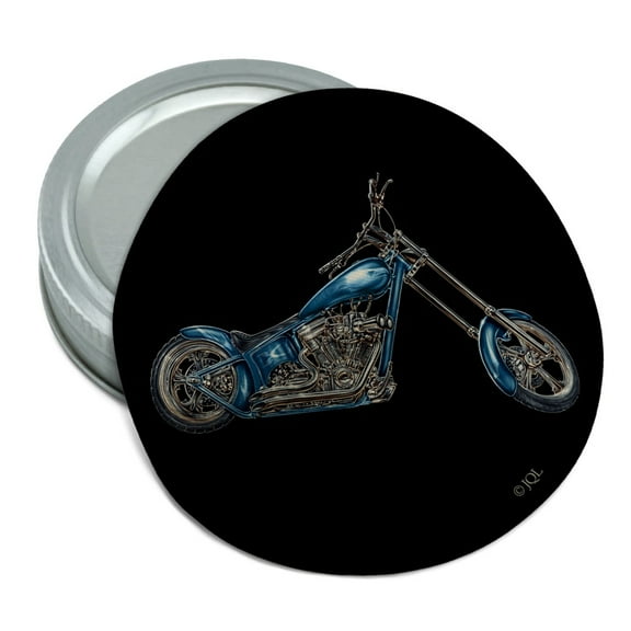 Chopper Motorcycle Blue Eagle Bike Round Rubber Non-Slip Jar Gripper Lid Opener