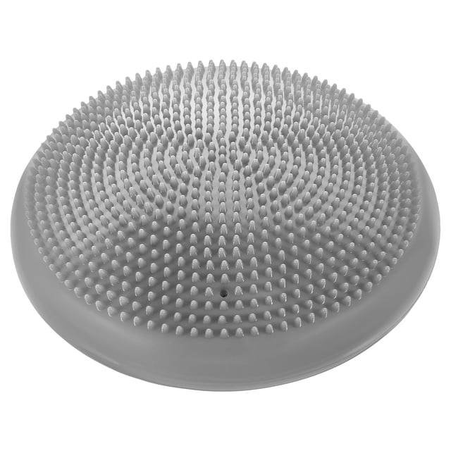 Shisuyan Inflated Stability Wobble Cushion Extra Thick Core Balance-Disc Wiggle Seat for Improving Core Strength Relieving Back Pain (Grey)