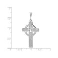 thumbnail image 3 of 14K White Gold Celtic Cross Charm (44 X 21) Made In United States ch129, 3 of 3