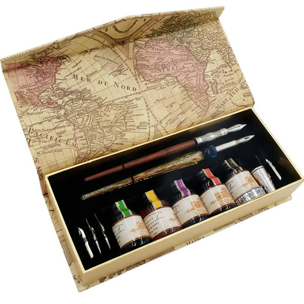 Calligraphy Pen Set, Dip Pen with Ink and Nibs Set