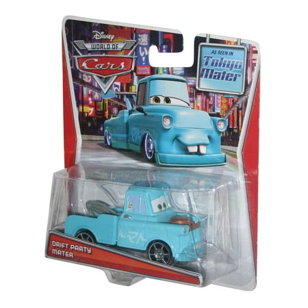 Disney Pixar Cars Movie Toon Drift Party Tokyo Mater Blue Toy (Best First Drift Car)