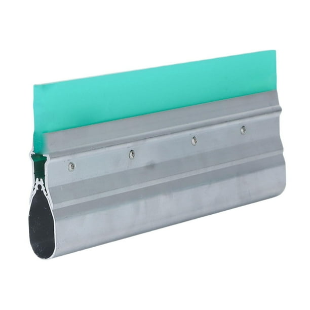 Impresión de pantalla Ink Squeregee, mango de aluminio Board de rasguño de cuchilla de goma reutilizable para negocios de bricolaje industrial 35 cm x 95 cm