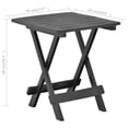 thumbnail image 4 of vidaXL Folding Garden Table Anthracite 45x43x50 cm Plastic, 4 of 5