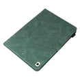 thumbnail image 2 of iPad 6th/5th Generation Case, iPad Air 2 Case, iPad Air Case 9.7 Inch - TECH CIRCLE [Synthetic Leather/Silicone] Classic Composite Case Adjustable Stand Flip Simple Case with Auto Sleep/Wake (Green), 2 of 12