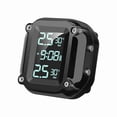thumbnail image 2 of De monitoreo de presio de neumática inalámbricos de motocicleta tpms carga usb tpms para motocicleta con 2 sensores externos lcd visualización digital de dos ruedas, 2 of 7