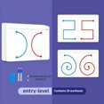 thumbnail image 4 of 20 pcs pattern Left and right brain development toys for children's whole brain thinking training, concentration, attention, fine motor training Puzzle teaching aids Halloween Christmas Gift, 4 of 5