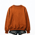 thumbnail image 4 of Sweatshirt for Women Oversized Crew Neck Vintage Full Moon Witch Graphic Long Sleeve Pullover Casual Fall Halloween Party Top Yellow XXXL, 4 of 4