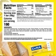 thumbnail image 6 of LUNA LemonZest Flavor Gluten Free Snack Bars, Protein Bars, Value Pack, 12ct, 6 of 16