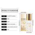thumbnail image 2 of 2-in-1 Color Changing Foundation - Self-Adjusting Shade for All Skin Tones, Lightweight Buildable Coverage, Natural Finish with Skincare Benefits, 2 of 10