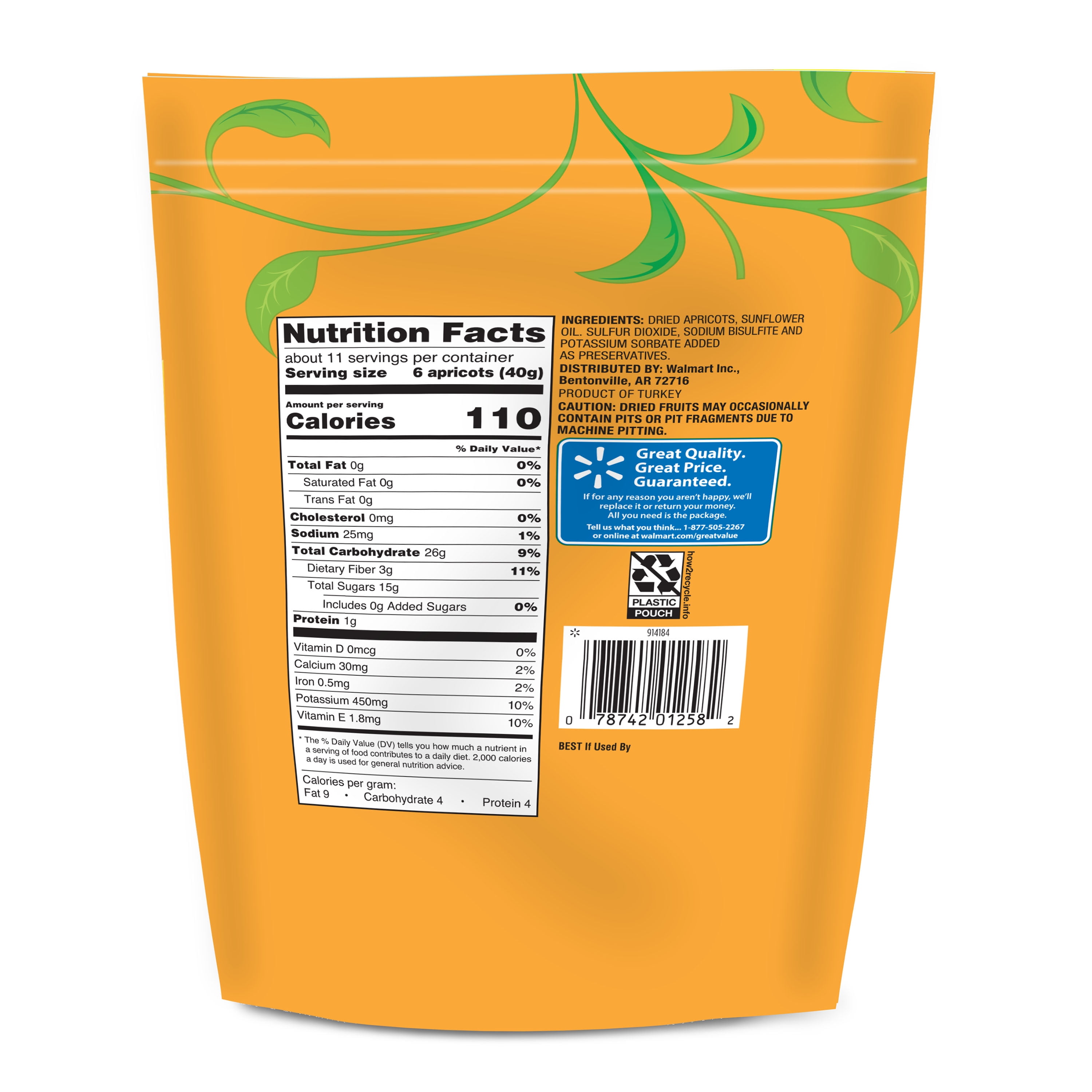 Dried Apricots Nutrition Facts