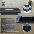 thumbnail image 6 of WF Athletic Supply Aerobic Stepper Set with Dumbbells & Measuring Tape, Adjustable Height 2 Level Risers Workout Exercise Step Platform Trainer for Home Gym Exercise Fitness Workout, Blue, 6 of 8