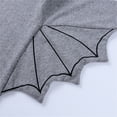 thumbnail image 6 of REDARER Halloween Baby Clothes - Baby Bat My 1st Halloween Outfit Baby Boy Girl Black Bat Long Sleeve Romper Jumpsuit with Hats, Halloween Decorations,Color:3-Grey Size:6-12 Months, 6 of 9