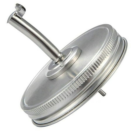 WRITWAA Olive Oil Bottle Spouts Stainless Steel Silver 1Pcs