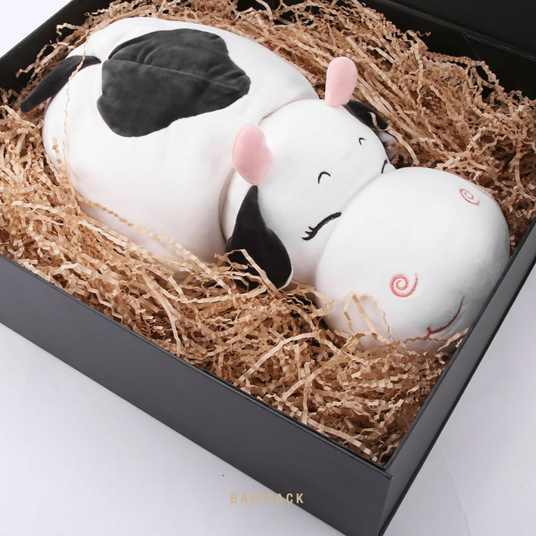 BAKIPACK Extra Large Gift Box, 16.3x14.2x5 inches, Black Magnetic Gift Box with Lid for Present