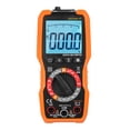 thumbnail image 1 of Lepmerk Handheld Digital Multimeter with Backlit LCD Display - High Performance Electrical Tester for Voltage, Current, Resistance, Diode, Continuity - Orange Color, AAA Battery Powered -, 1 of 6