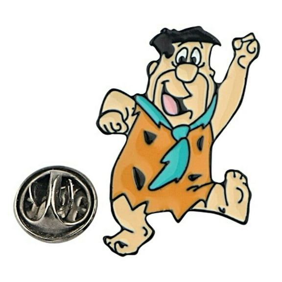 The Flintstones Fred Cartoon Character 1 Inch Tall Enamel Metal Pin
