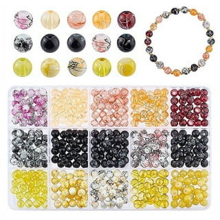 PH PandaHall 180PCS 8 Styles Stainless Steel Bead Spacers Flat Round Spacer  Beads Loose Beads for Earring Necklace Bracelet Jewelry Making Pack Mix
