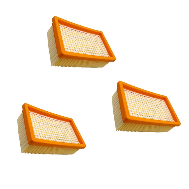 Inteprter 3 piezas de repuesto de filtro de aire de vacío ligero y portátil para una fácil instalación de largo Electrodomésticos