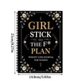 thumbnail image 3 of nzhaoha Stick To The Plan Wellness Journal for Women Spiral Bound Daily Food Exercise Goal Log 5.8x8.3 Inch Personal Fitness Diary, 3 of 6