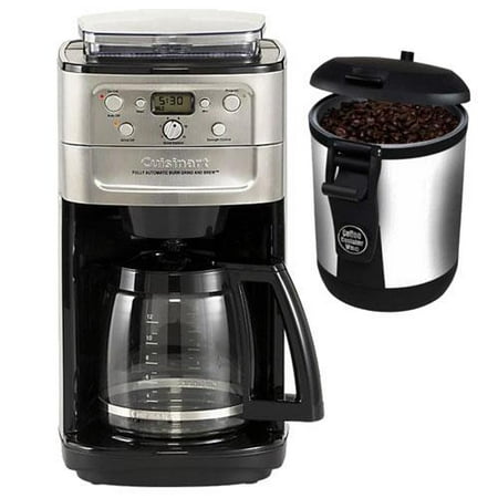 Cuisinart DGB-700BC Cuisinart Brushed Chrome Fully Automatic 12 Cup Grind & Brew Coffeemaker ...