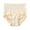 Orange, variant on Matoen Warm Belly Underwear for Women High Waisted Nylon Panties No Show Womens Seamless Brief