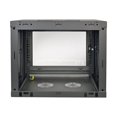 thumbnail image 3 of Tripp Lite 9U Wall Mount Rack Enclosure Server Cabinet w/ Acrylic Glass Front Door - Rack cabinet - wall mountable - black - 9U - 19", 3 of 6