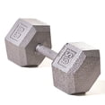 thumbnail image 1 of Solid Hex Dumbbell - 65 lb., 1 of 3