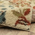 thumbnail image 5 of Oriental Weavers Caravan Area Rug - 5090E - 9'10" x 12'10" - in Blue/ Green - Modern Style, Stain Resistant, Family and Pet Friendly , Family, Dining, Living Room Rug, 5 of 8